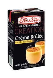 Crème Brulée vanilla to cook - Litre